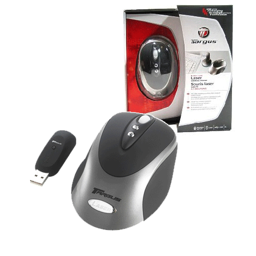 Targus 8-Button Laser Wireless Mouse (AMW14CA) Targus 8-Button Laser Wireless Mouse (AMW14CA)