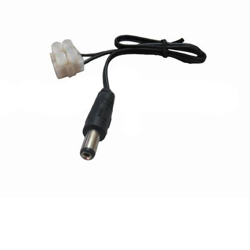 DC Plug with Terminal Block - 10 inches Male - Click Image to Close
