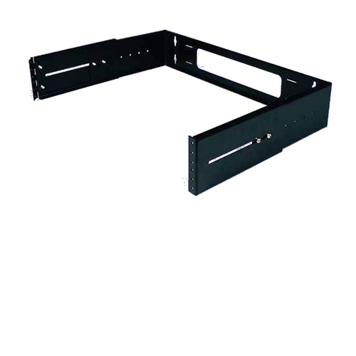 Patch Panel Wall Mount Bracket - 2U, Swingout Extensible - Click Image to Close