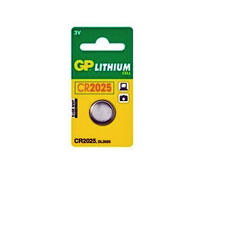 GP Batteries CR2025-C1 Lithium Coin Cell - Click Image to Close