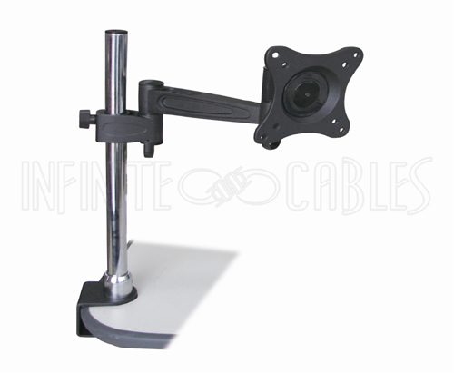 Swivel & Tilt + arm LED/LCD/PDP desktop bracket - Click Image to Close