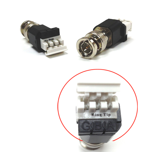 CCTV Video Balun - Toolless IDC type (HC-CB-MBT) - Click Image to Close